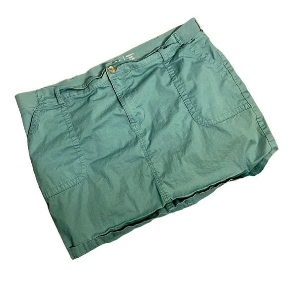 Lee Mid Rise Skort Womens 22 Regular Fit Pockets Y2K Short Skirt Casual Athletic - Picture 2 of 12